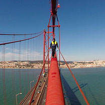 Topo da ponte